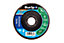 Blue Spot Tools - 115mm (4.5") 40 Grit Aluminium Oxide Flap Disc (Header Card)