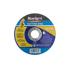 Blue Spot Tools - 115mm (4.5") Metal Cutting Disc