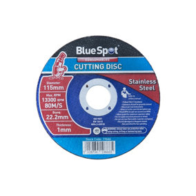 Blue Spot Tools - 115mm (4.5") Stainless Steel Cutting Disc