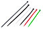 Blue Spot Tools - 120 Pce Assorted Mixed Colour Cable Ties