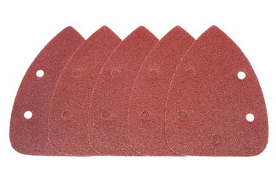 Blue Spot Tools - 140mm 5 Pack 60 Grit Detail Sanding Sheets