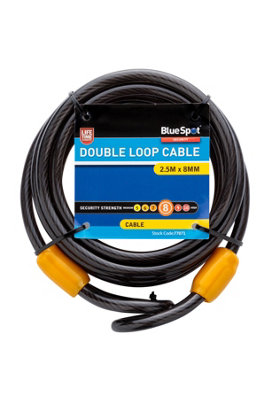 Blue Spot Tools - 2.5m x 8mm Double Loop Cable
