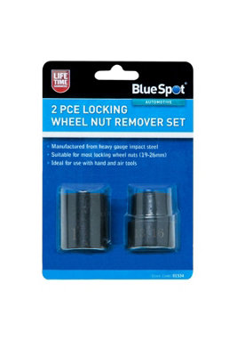 Blue Spot Tools - 2 Pce Locking Wheel Nut Remover Set