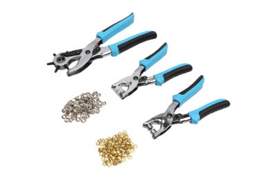Blue Spot Tools - 3 PCE Punch And Eyelet Plier Set