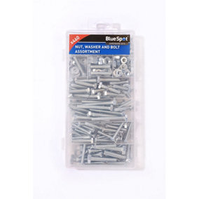Blue Spot Tools - 300 Pce Assorted Nut, Bolt and Washer Set