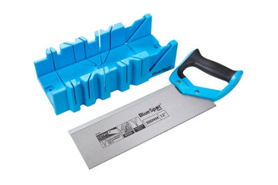 Blue Spot Tools - 300mm Mitre Box and Tenon Saw Set