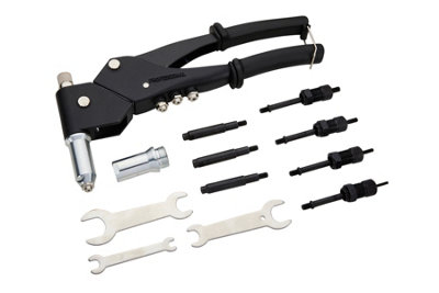 Blue Spot Tools - 360 Swivel Head Multi Riveter (Rivet/Nut/Threaded Rivet Studs) - 3
