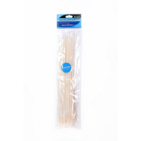 Blue Spot Tools - 50 Pce 4.8mm x 350mm White Cable Ties