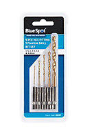 Blue Spot Tools - 5PCE Hex Fitting Titanium Drill Bit Set