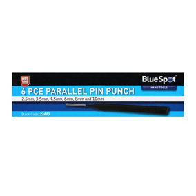 Blue Spot Tools - 6 Pce Parallel Pin Punch
