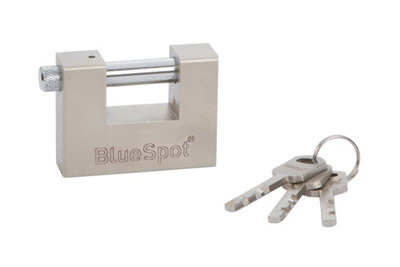 Blue Spot Tools - 60mm Shutter "C" Type Block Padlock