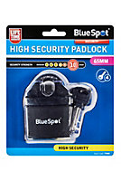 Blue Spot Tools - 65mm High Security Padlock