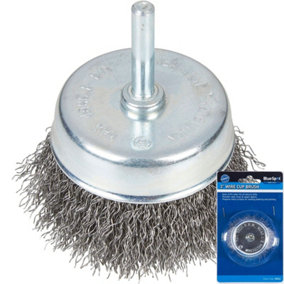 Blue Spot Tools - 75mm (3") Wire Cup Brush