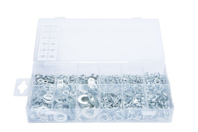 Blue Spot Tools - 790 Pce Assorted Flat And Spring Washer Set - 3