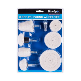 Blue Spot Tools - 8 PCE Polishing Wheel Set