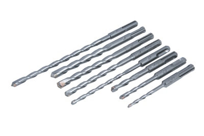 Blue Spot Tools - 8 Pce SDS Drill Bit Set (5-12mm)