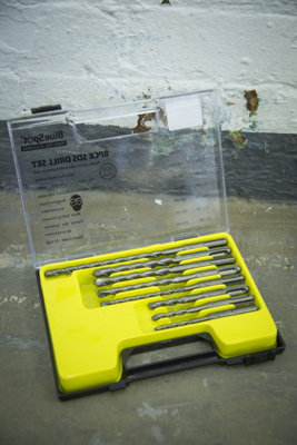 Blue Spot Tools - 8 Pce SDS Drill Bit Set (5-12mm) - 3