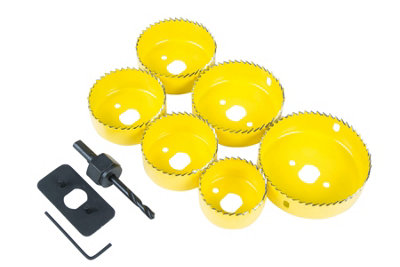 Blue Spot Tools - 9 Pce Downlight Installation Kit (51 - 75mm)