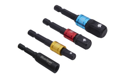 Blue Spot Tools - Colour Coded Impact Socket Adaptor Set (1/4-3/8-1/2 ...