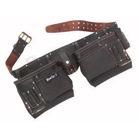 Blue Spot Tools - Deluxe Oil Tanned Leather Double Tool Belt