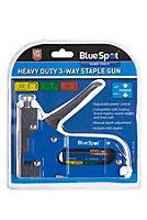 Blue Spot Tools - Heavy Duty 3-Way Staple Gun