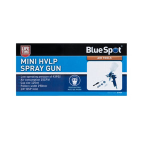 Blue Spot Tools - Mini HVLP Spray Gun (125ml)