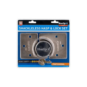 Blue Spot Tools - Shackleless Hasp & Lock Set