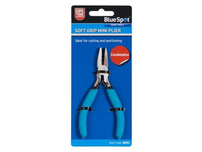 Blue Spot Tools - Soft Grip Mini Combination Plier