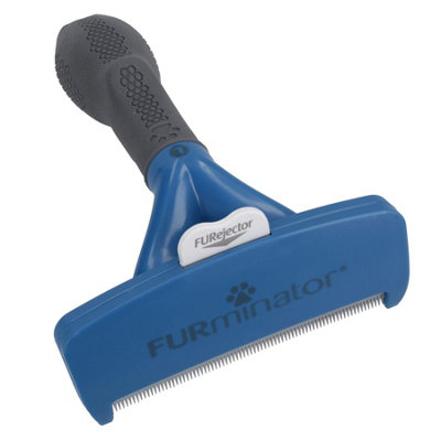Blue Undercoat deShedding Tool for Large Short Hair Dog -Dog Grooming Tool - Greyhound Deshedding Tool For Short Hair