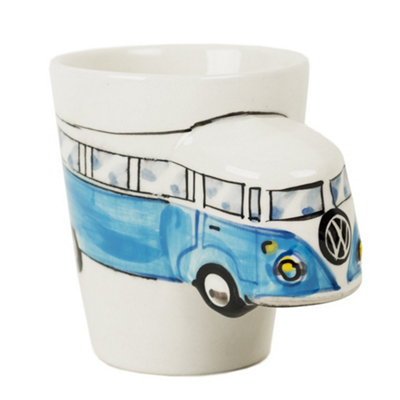 Tazza Volkswagen GTI The Legend - Ceramica Da 370 Ml Per Caffè, Tè E Bevande, Design Retrò Rosso - Foto 3