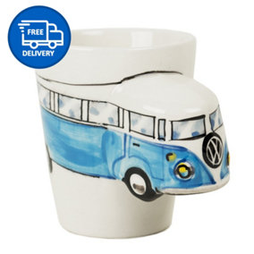 Blue Volkswagen Mug Coffee & Tea Cup by Laeto House & Home - INCLUDING FREE DELIVERY