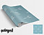 Blue Waves Pattern Vinyl Furniture Wrap For Furniture & Kitchen Worktops 65cm (W) x 200cm (L)