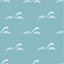 Blue Waves Pattern Vinyl Furniture Wrap For Furniture & Kitchen Worktops 65cm (W) x 200cm (L)