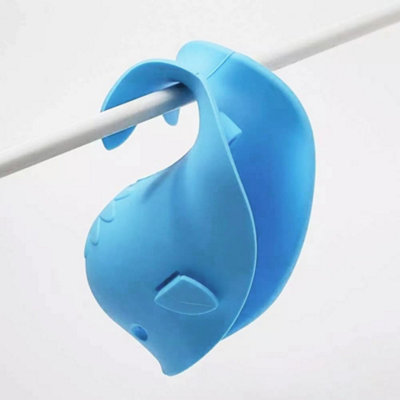 Blue Whale Baby Bath Tap Cover Soft Silicone Faucet Spout Protector BPA ...