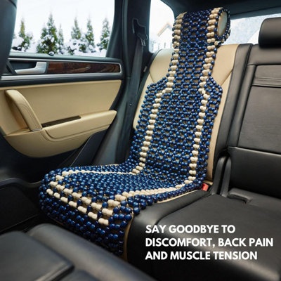 Beaded seat clearance cushion