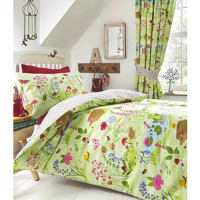 Bluebell Woods Pencil Pleat Curtains 66 x 72