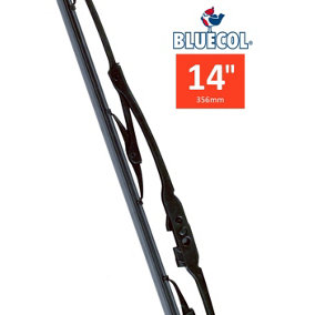 Bluecol BC14 Windscreen Wiper Blade Traditional - 14 Inch Aero Dynamic Easy Fit