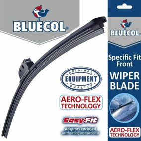 Bluecol BWT411 Twin Pack Specific Fit Windscreen Wiper Blades - 2 x 27" 680mm