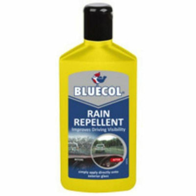 Bluecol Car Windscreen Rain Repellant - 250mL Car Window Cleaning Ice Melt