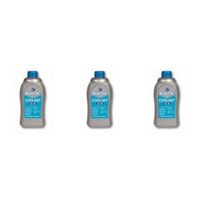 Bluecol Coolant OE 48, 1 L - Premium Antifreeze and Coolant (Pack of 3)