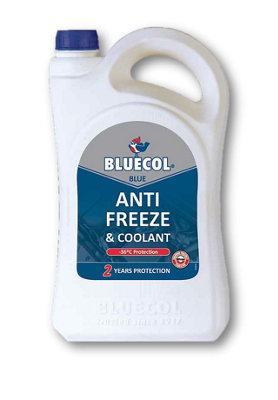 Bluecol Engine Antifreeze & Summer Coolant Blue Down To -36C 2x 5L Car Fluid