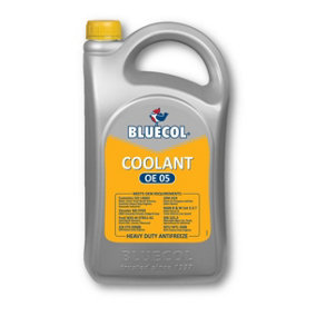 Bluecol OE05 Engine Antifreeze & Summer Coolant 5x 5L Car Fluid 25 Litres Liquid
