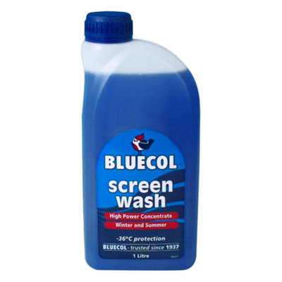 Bluecol Screenwash Concentrate 1L (Pack of 3)