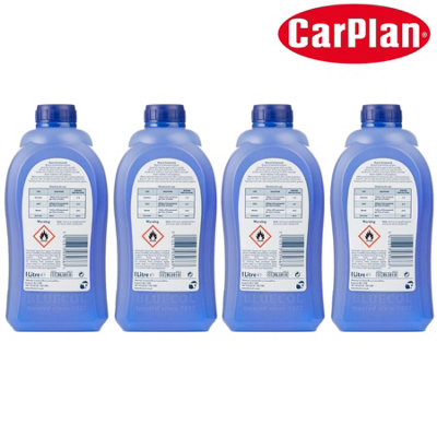 Windshield Washer Fluid Concentrate - 8 Oz Makes 64 Gallons (Rekhaoil Brand)