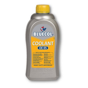 Bluecol Summer Coolant OE05 Engine Antifreeze 4 Litres Car Fluid 1L x 4 Liquid