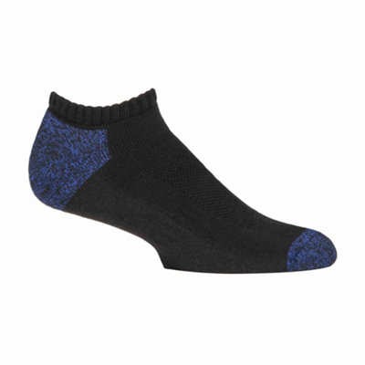 Blueguard - Quarter Indestructible Work Socks 9-11 Black | DIY at B&Q