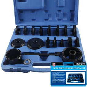 BlueSpot 23pc Wheel Bearing Removal & Installation Universal Tool Kit