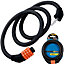 BlueSpot 4 Digit Bicycle Cycle Combination Security Spiral Steel Cable Lock