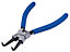 Bluespot Circlip Snap Ring Pliers Internal External Bent Straight 160mm Plier