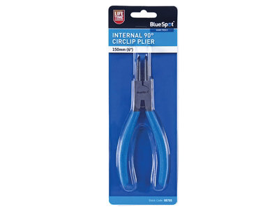 Bluespot Circlip Snap Ring Pliers Internal External Bent Straight 160mm Plier